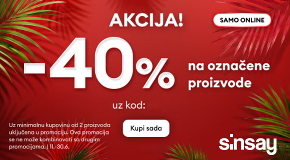 Sinsay akcija