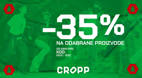 Cropp akcija