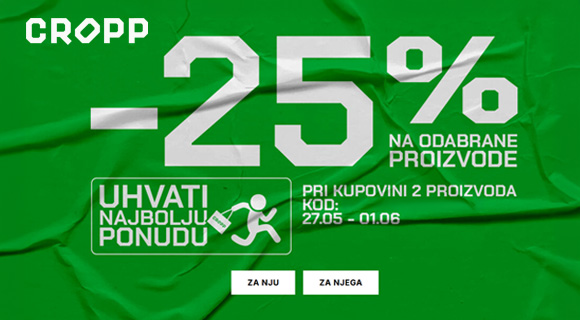 Cropp akcija