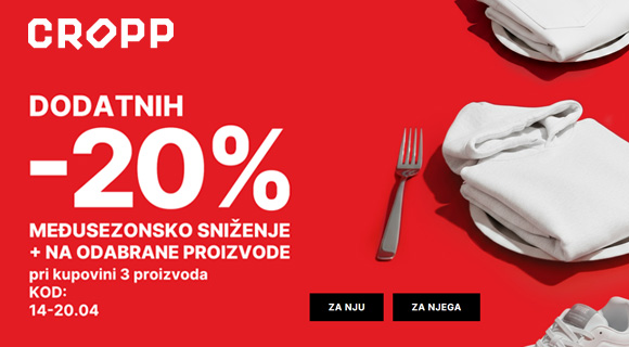 Cropp akcija