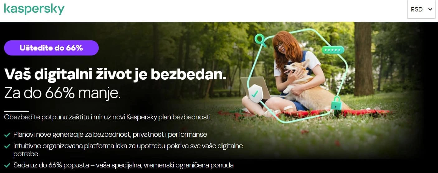 Kaspersky početna stanica