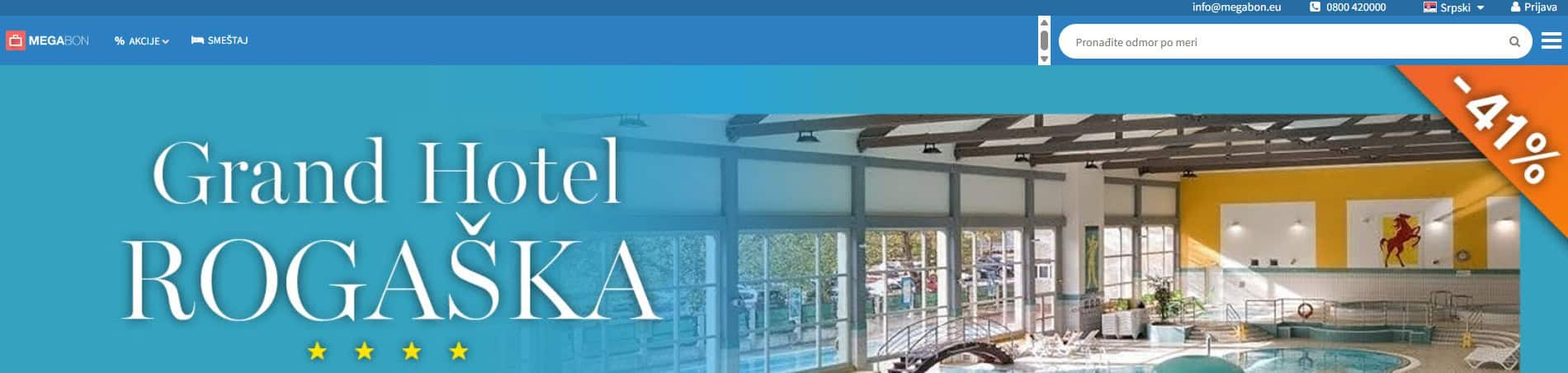 Megabon početna stranica