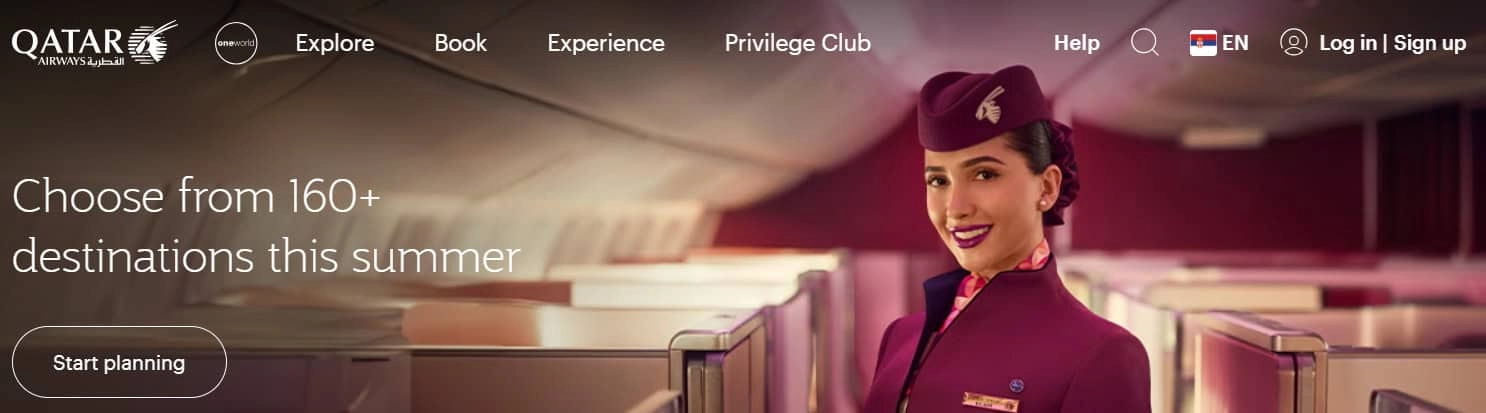 Qatar Airways početna stanica